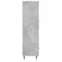 Concrete gray engineered wood tall sideboard 69.5x31x115 cm by vidaXL, Sideboards - Ref: Foro24-828280, Price: 91,02 €, Disco...