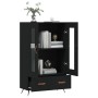 Aparador alto madera de ingeniería negro 69,5x31x115 cm de vidaXL, Aparadores - Ref: Foro24-828269, Precio: 107,67 €, Descuen...