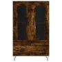 Aparador alto madera de ingeniería roble ahumado 69,5x31x115 cm de vidaXL, Aparadores - Ref: Foro24-828297, Precio: 85,96 €, ...