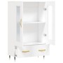Aparador alto madera de ingeniería blanco 69,5x31x115 cm de vidaXL, Aparadores - Ref: Foro24-828276, Precio: 89,27 €, Descuen...