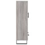 Aparador alto madera de ingeniería gris Sonoma 69,5x31x115 cm de vidaXL, Aparadores - Ref: Foro24-828266, Precio: 95,84 €, De...