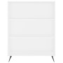 Estantería madera de ingeniería blanco 69,5x32,5x90 cm de vidaXL, Librerías y estanterías - Ref: Foro24-828332, Precio: 57,96...