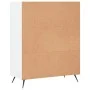 Estantería madera de ingeniería blanco 69,5x32,5x90 cm de vidaXL, Librerías y estanterías - Ref: Foro24-828332, Precio: 57,43...