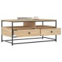 Mesa de centro madera de ingeniería roble Sonoma 100x51x45 cm en Mesas de centro | Comprar online en Foru.es