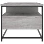 Mesa de centro madera de ingeniería gris Sonoma 100x51x45 cm en Mesas de centro | Comprar online en Foru.es