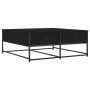 Mesa de centro madera de ingeniería negro 100x99x40 cm en Mesas de centro | Comprar online en Foru.es