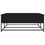 Mesa de centro madera de ingeniería negro 100x99x40 cm en Mesas de centro | Comprar online en Foru.es