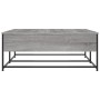 Mesa de centro madera de ingeniería gris Sonoma 100x99x40 cm en Mesas de centro | Comprar online en Foru.es