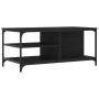 Mesa de centro madera contrachapada negro 100x50x45 cm en Mesas de centro | Comprar online en Foru.es