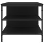 Mesa de centro madera contrachapada negro 100x50x45 cm en Mesas de centro | Comprar online en Foru.es