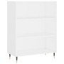 Estantería madera de ingeniería blanco 69,5x32,5x90 cm de vidaXL, Librerías y estanterías - Ref: Foro24-828340, Precio: 58,77...