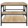 Mesa de centro madera de ingeniería roble Sonoma 90x49x40 cm en Mesas de centro | Comprar online en Foru.es