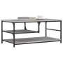 Mesa de centro madera contrachapada gris Sonoma 90x49x40 cm en Mesas de centro | Comprar online en Foru.es