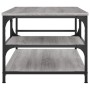 Mesa de centro madera contrachapada gris Sonoma 90x49x40 cm en Mesas de centro | Comprar online en Foru.es
