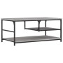 Mesa de centro madera contrachapada gris Sonoma 90x49x40 cm en Mesas de centro | Comprar online en Foru.es