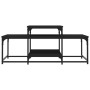 Mesa de centro madera de ingeniería negro 102x60x45 cm en Mesas de centro | Comprar online en Foru.es