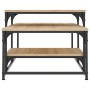 Mesa de centro madera de ingeniería roble Sonoma 102x60x45 cm en Mesas de centro | Comprar online en Foru.es