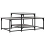 Mesa de centro madera de ingeniería gris Sonoma 102x60x45 cm en Mesas de centro | Comprar online en Foru.es