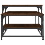 Mesa de centro madera de ingeniería roble marrón 102x60x45 cm en Mesas de centro | Comprar online en Foru.es