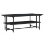 Mesa de centro de madera contrachapada negro 100x50x40 cm en Mesas de centro | Comprar online en Foru.es