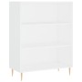 Estantería madera de ingeniería blanco 69,5x32,5x90 cm de vidaXL, Librerías y estanterías - Ref: Foro24-828348, Precio: 63,21...