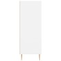 Estantería madera de ingeniería blanco 69,5x32,5x90 cm de vidaXL, Librerías y estanterías - Ref: Foro24-828348, Precio: 63,21...