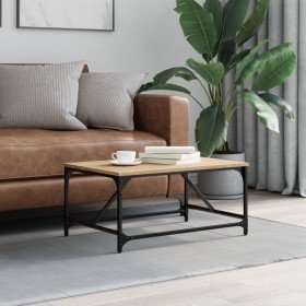 Mesa de centro madera de ingeniería roble Sonoma 75x50x35 cm en Mesas de centro | Comprar online en Foru.es