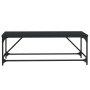 Mesa de centro de madera contrachapada negro 100x50x35 cm en Mesas de centro | Comprar online en Foru.es