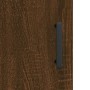 Aparador alto madera de ingeniería roble marrón 69,5x31x115 cm de vidaXL, Aparadores - Ref: Foro24-828315, Precio: 99,30 €, D...