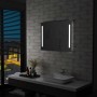 Espejo de pared de baño con LED 80x60 cm en Espejos | Comprar online en Foru.es