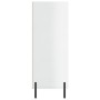 Estantería madera de ingeniería blanco brillo 69,5x32,5x90 cm de vidaXL, Aparadores - Ref: Foro24-828374, Precio: 66,08 €, De...