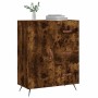 Aparador de madera de ingeniería roble ahumado 69,5x34x90 cm de vidaXL, Aparadores - Ref: Foro24-827889, Precio: 90,16 €, Des...