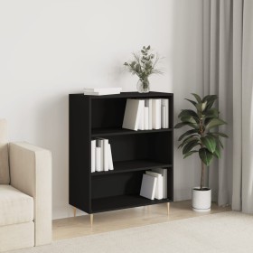 Estantería madera de ingeniería negro 69,5x32,5x90 cm de vidaXL, Librerías y estanterías - Ref: Foro24-828349, Precio: 57,25 ...