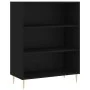 Estantería madera de ingeniería negro 69,5x32,5x90 cm de vidaXL, Librerías y estanterías - Ref: Foro24-828349, Precio: 56,54 ...