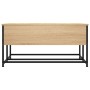 Mesa de centro madera de ingeniería roble Sonoma 80x80x40 cm en Mesas de centro | Comprar online en Foru.es