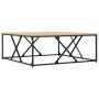 Mesa de centro madera de ingeniería roble Sonoma 100x100x40 cm en Mesas de centro | Comprar online en Foru.es