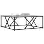 Mesa de centro madera de ingeniería gris Sonoma 100x100x40 cm en Mesas de centro | Comprar online en Foru.es