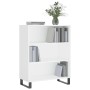 Estantería madera de ingeniería blanco 69,5x32,5x90 cm de vidaXL, Aparadores - Ref: Foro24-828388, Precio: 67,17 €, Descuento: %