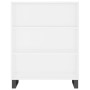 Estantería madera de ingeniería blanco 69,5x32,5x90 cm de vidaXL, Aparadores - Ref: Foro24-828388, Precio: 67,17 €, Descuento: %