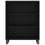 Estantería madera de ingeniería negro 69,5x32,5x90 cm de vidaXL, Aparadores - Ref: Foro24-828389, Precio: 67,17 €, Descuento: %