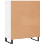 Estantería madera de ingeniería blanco 69,5x32,5x90 cm de vidaXL, Aparadores - Ref: Foro24-828388, Precio: 67,17 €, Descuento: %
