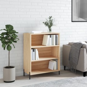Estantería madera de ingeniería roble Sonoma 69,5x32,5x90 cm de vidaXL, Aparadores - Ref: Foro24-828375, Precio: 60,45 €, Des...
