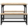 Mesa de centro madera de ingeniería roble Sonoma 100x50,5x40 cm en Mesas de centro | Comprar online en Foru.es