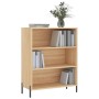 Estantería madera de ingeniería roble Sonoma 69,5x32,5x90 cm de vidaXL, Aparadores - Ref: Foro24-828375, Precio: 60,45 €, Des...