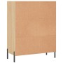 Estantería madera de ingeniería roble Sonoma 69,5x32,5x90 cm de vidaXL, Aparadores - Ref: Foro24-828375, Precio: 60,45 €, Des...