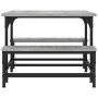 Mesa de centro madera de ingeniería gris Sonoma 100x50,5x40 cm en Mesas de centro | Comprar online en Foru.es