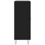 Aparador de madera de ingeniería negro 69,5x34x90 cm de vidaXL, Aparadores - Ref: Foro24-827909, Precio: 92,38 €, Descuento: %