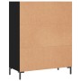 Estantería madera de ingeniería negro 69,5x32,5x90 cm de vidaXL, Librerías y estanterías - Ref: Foro24-828365, Precio: 60,51 ...