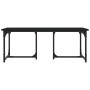 Mesa de centro madera contrachapada negro 90x50x35 cm en Mesas de centro | Comprar online en Foru.es