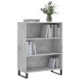 Estantería madera de ingeniería gris hormigón 69,5x32,5x90 cm de vidaXL, Aparadores - Ref: Foro24-828392, Precio: 64,99 €, De...